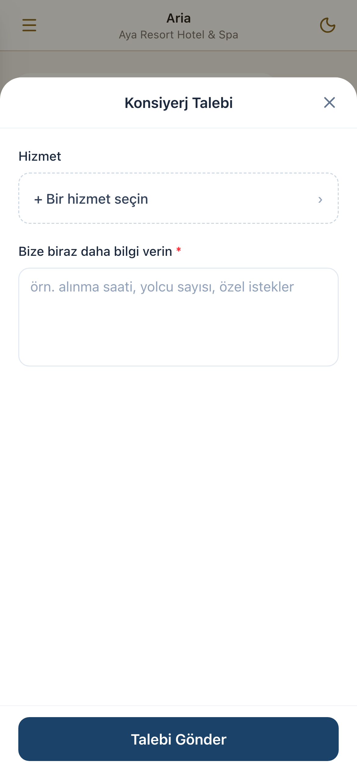 İş tamamlanır.